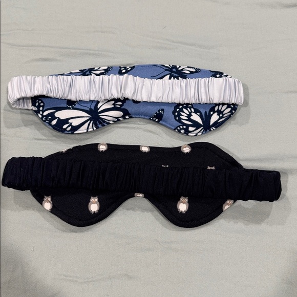2 New Kate Spade sleep masks butterflies & owls - Picture 2 of 3